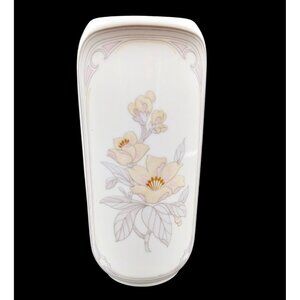 Kaiser Chantal Bud Vase Porcelain Flowers West Germany Vintage K Nossek 6" AK